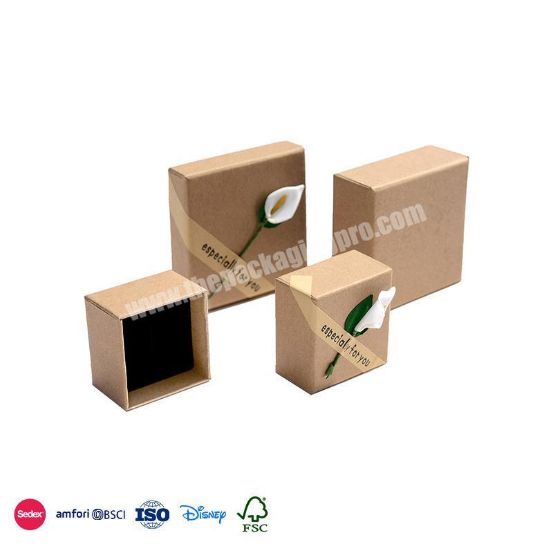High Quality Good Selling tote bag with drawer with transparent opening custom logo printed jewelry boxes