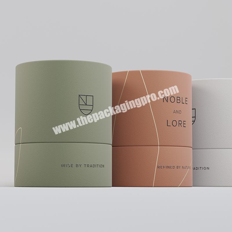 Wholesale Paper Candle Boxes Low Price Candle Packaging Boxes Cylinder Square Candle Packaging Tube