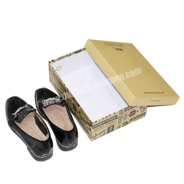 High end Custom Cardboard Packaging Boxes for Women and Mens Shoes