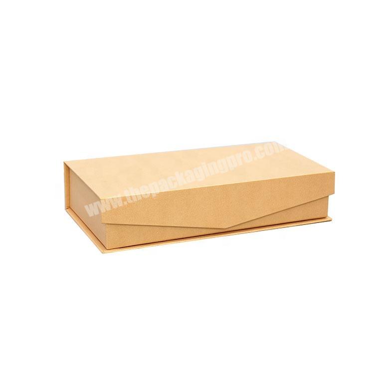 High-end Gift Box Creative Rectangular Flip-over Book Gift Box Simple Paper Box for Cosmetics