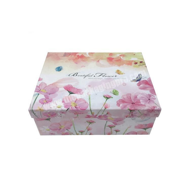 High-end Manufacturer Refined Packaging Paper Chinese Tea Gift Box With Lid