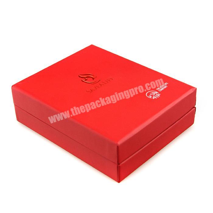 High-grade luxury packaging gift box folder custom hard recycled cardboard packaging box