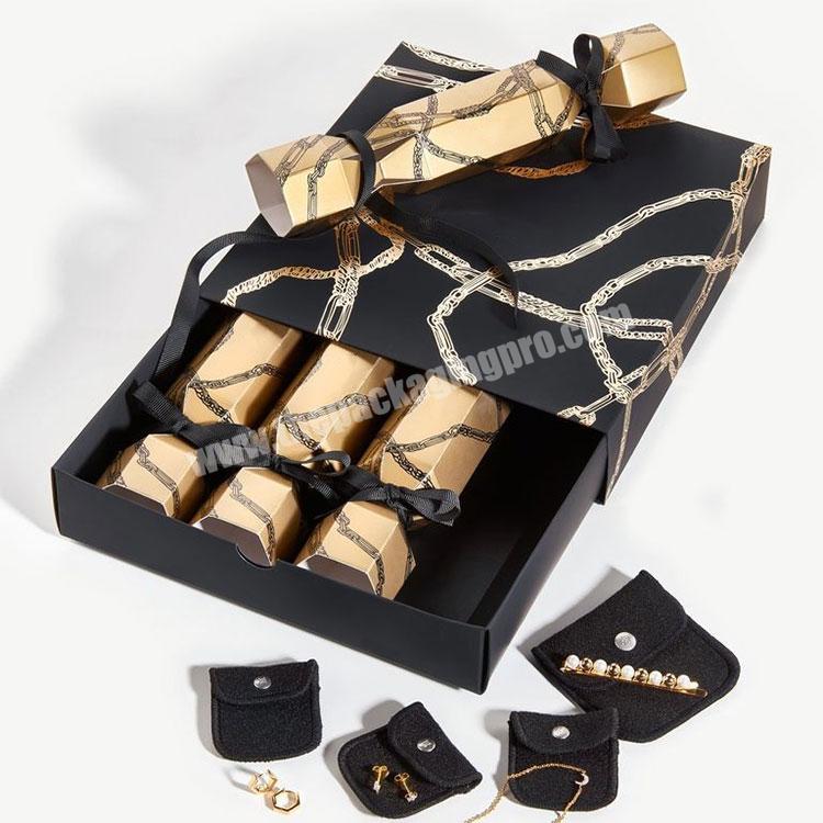 High quality Count down Christmas gift box Jewelry Advent Calendar with 24 drawers customized