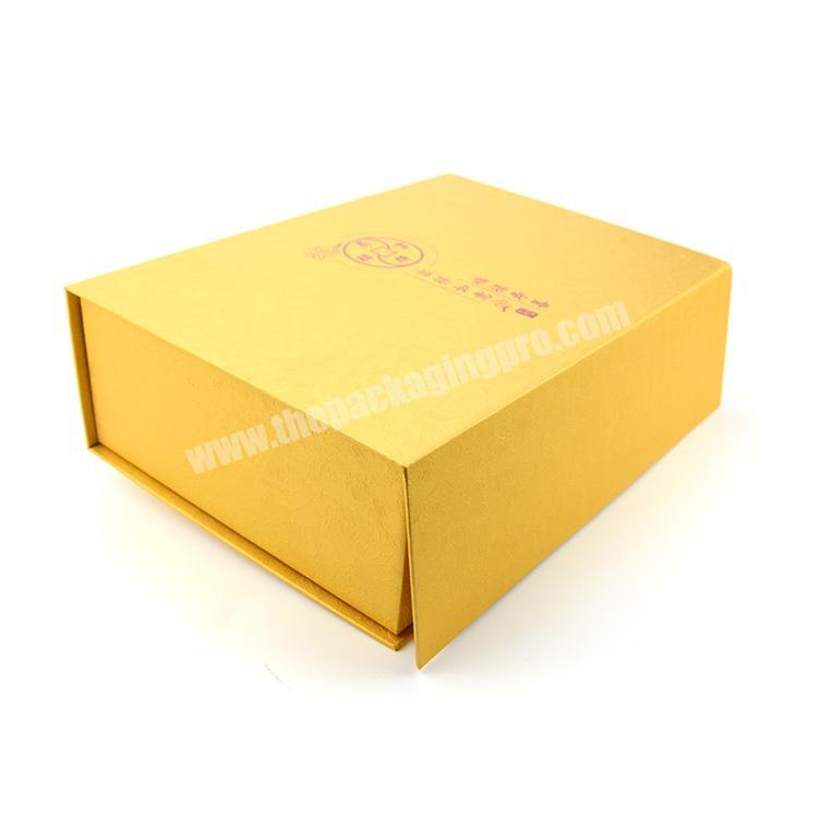High quality hard rectangle cardboard box paper packing box luxury magnetic closure gift box