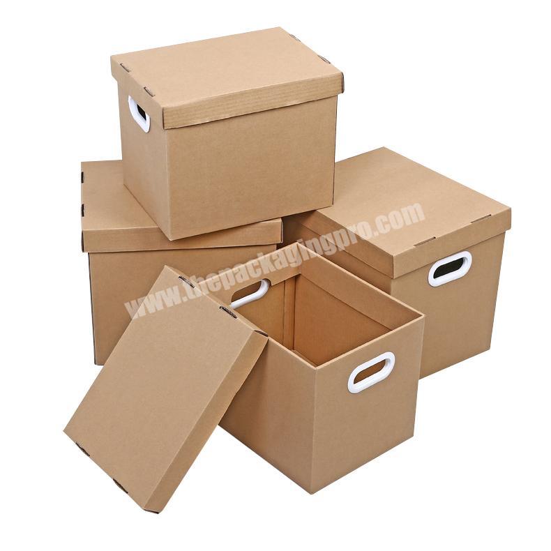 High quality household products toy storage cardboard mobile carton packaging large and hard