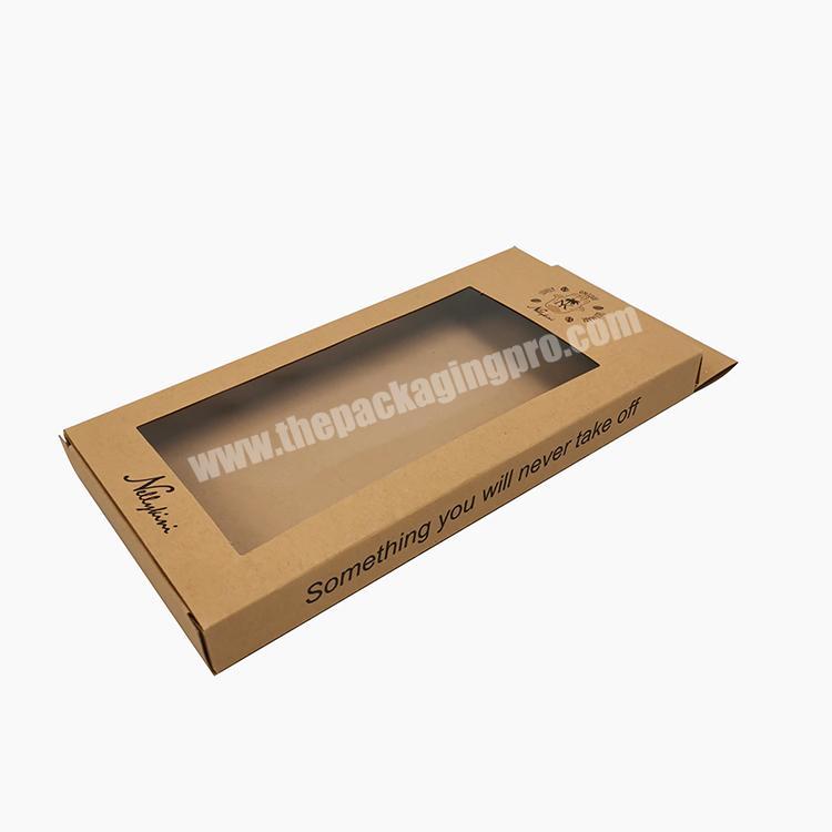 Christmas decoration gift boxes  kraft paper packaging box with your own logo