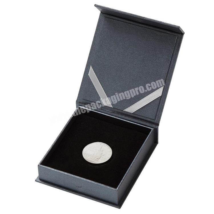 Hot Sale Customized Coin Boxes of New Product with magnet closure