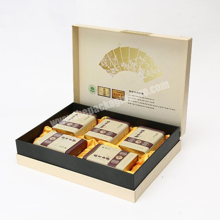 Hot Sale Luxury Customized Handmade Card Paper Flat Chocolate Mooncake Box Packaging