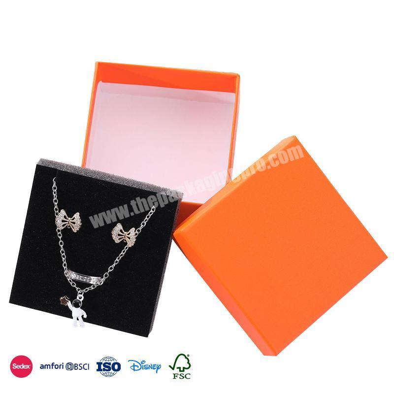 Hot Sale Professional Lower Price Square waterproof material can be customized size jewelry box packaging