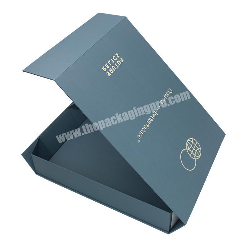 Hot Selling Custom Fashion Luxury Magnetic Gift Carton Clothing Gift Folding Packaging Box