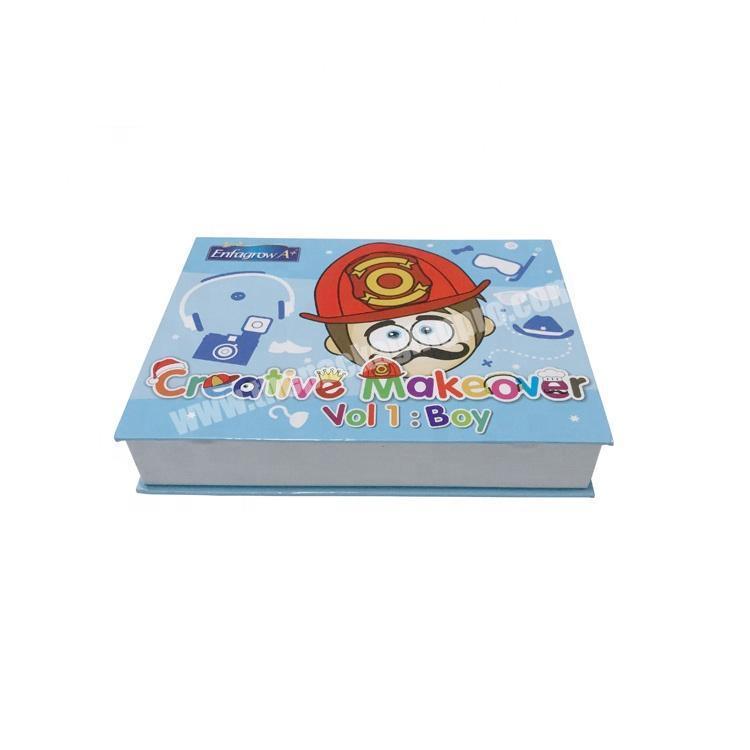Hot Selling Custom New Design Cardboard Educational Magnetic Jigsaw Puzzle Game Box For Kids Toy