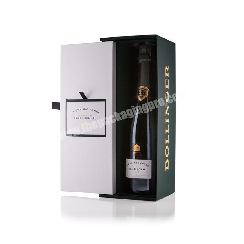 Hot-Selling Magnetic Leather Wine Boxes Packaging Red Wine Box Wine Gift Box