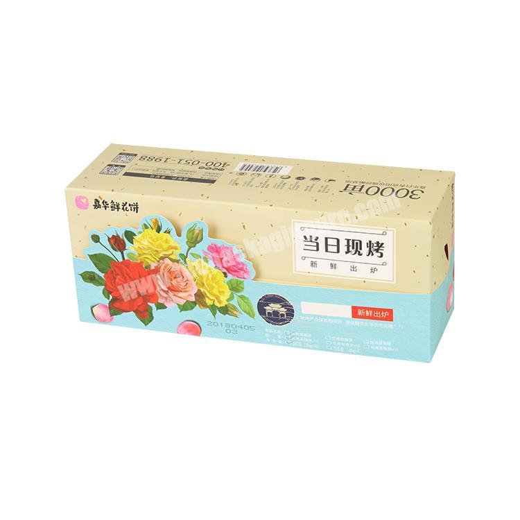Hot sales Customized Folding Printing Packaging Art Paper Flower Box