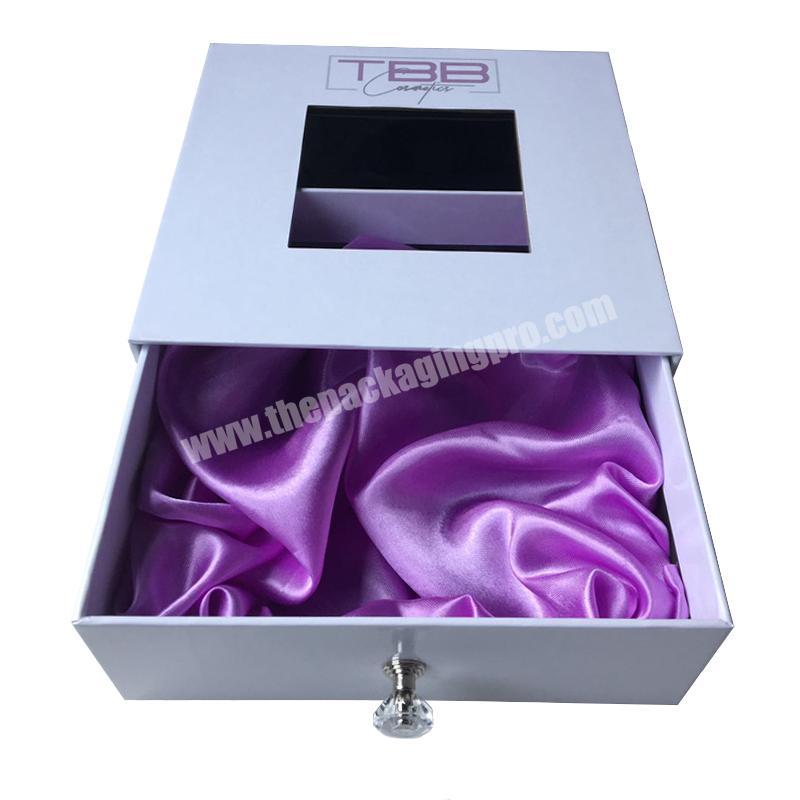 Human hair extension packaging or packaging boxes for hair
