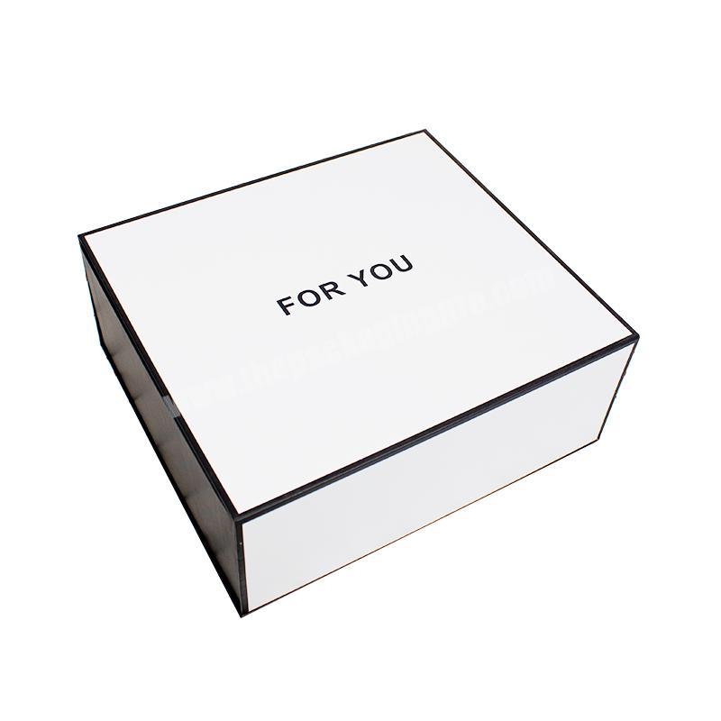 Individual cardboard apparel custom magnet box packaging luxury exquisite appearance packaging boxes magnetic
