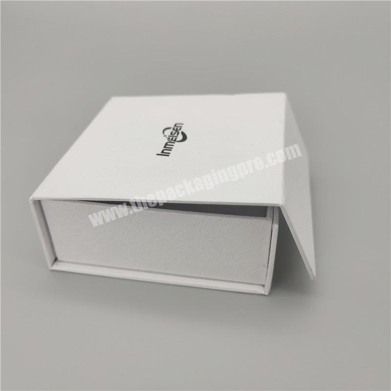 Inmeisen Custom Bracelet Jewelry Boxes With Logo Black Packaging Magnetic Jewelry Box