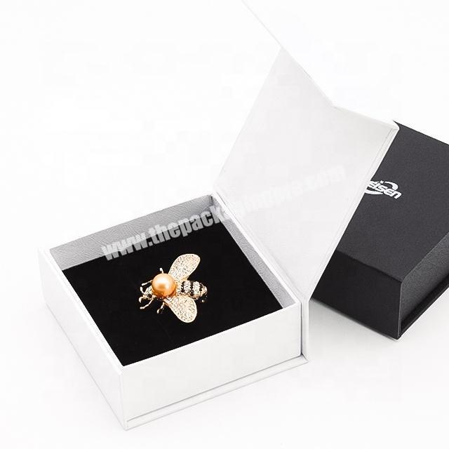Inmeisen Custom Luxury Logo Printed Packaging Accessories Magnetic Jewelry Box
