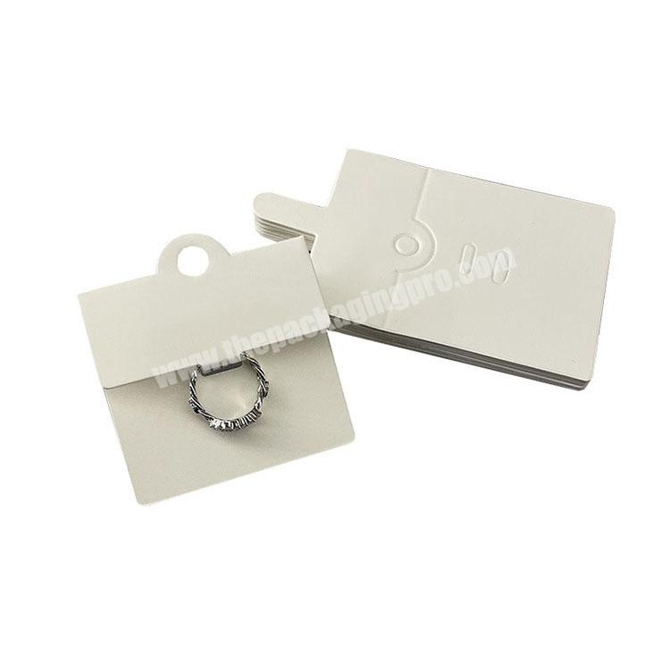Jewelry display packaging cards for mother's day hole puncher for jewelry cards