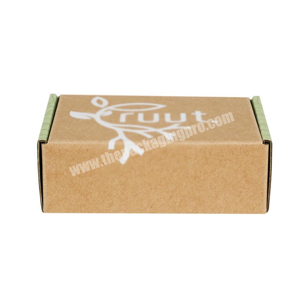 Kraft Paper Cardboard Packaging Boxes Small Shipping Boxes Custom Logo