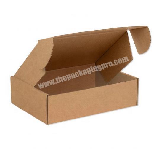 Kraft paper Box  for shoes, shipping small, lightweight, fragile item