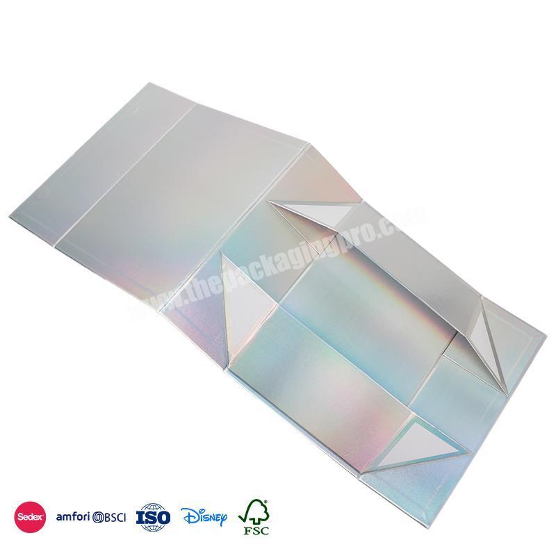 Latest Fashion Durable Outdoor Fluorescent color waterproof material Rich size box gift Gradient Folding Box