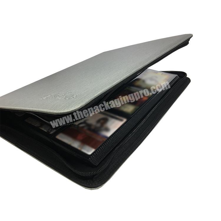 Low Moq Customized Black Hard Card Sleeve Box Packaging