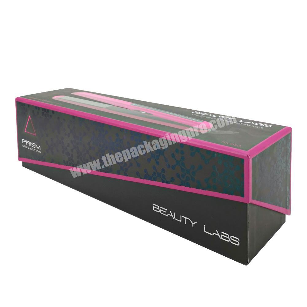 Lowest Price black gift box packing with ribbon