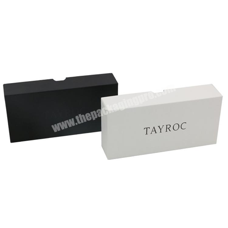 Luxury Custom Black Magnetic Watch Box Lid and Base Watch Box