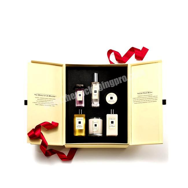 Luxury Custom Design Printing Gift Box Rigid Paperboard Perfume Bottle Essential Oil Cosmetic Packaging Christmas Box