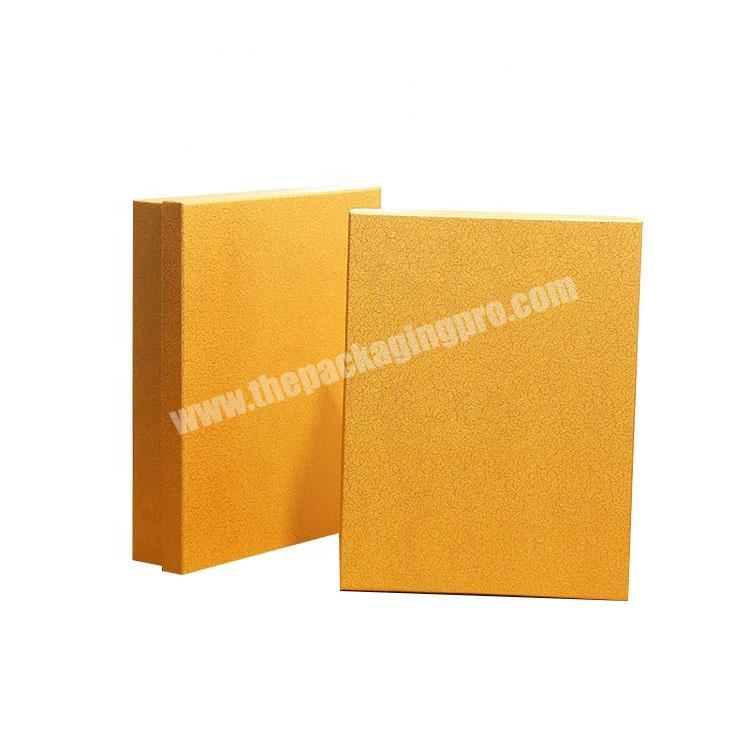 Luxury Custom Embossed Cardboard Gift Packaging High-end Art Paper Gift Box for Jewelry for Clothing