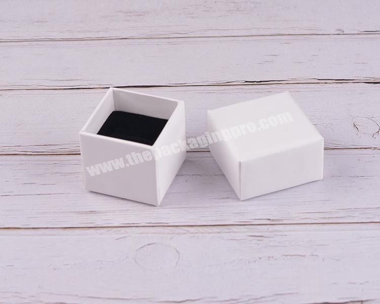 Luxury Custom Jewelry Packaging Boxes Bracelet White Card Paper Box Packaging for Birthday Wedding