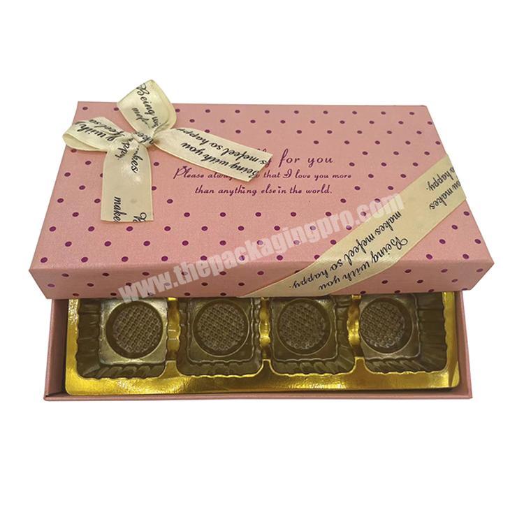 Luxury Customized Packaging Box Large Rigid Chocolate Cardboard Gift Box