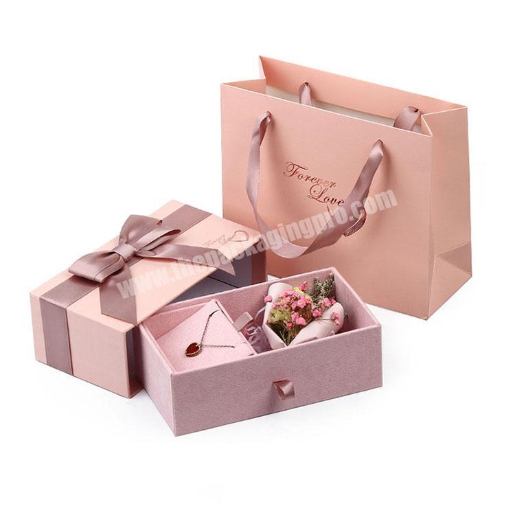 Luxury Jewelry Paper Boxes For Gift Pack Wholesale Gift Box  For Jewelry
