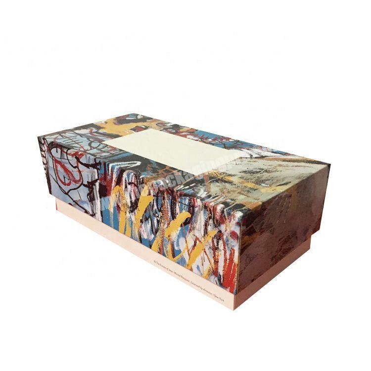 Luxury Paper Custom Design Packaging Gift Box Lid and Bottom Cardboard Rigid Box