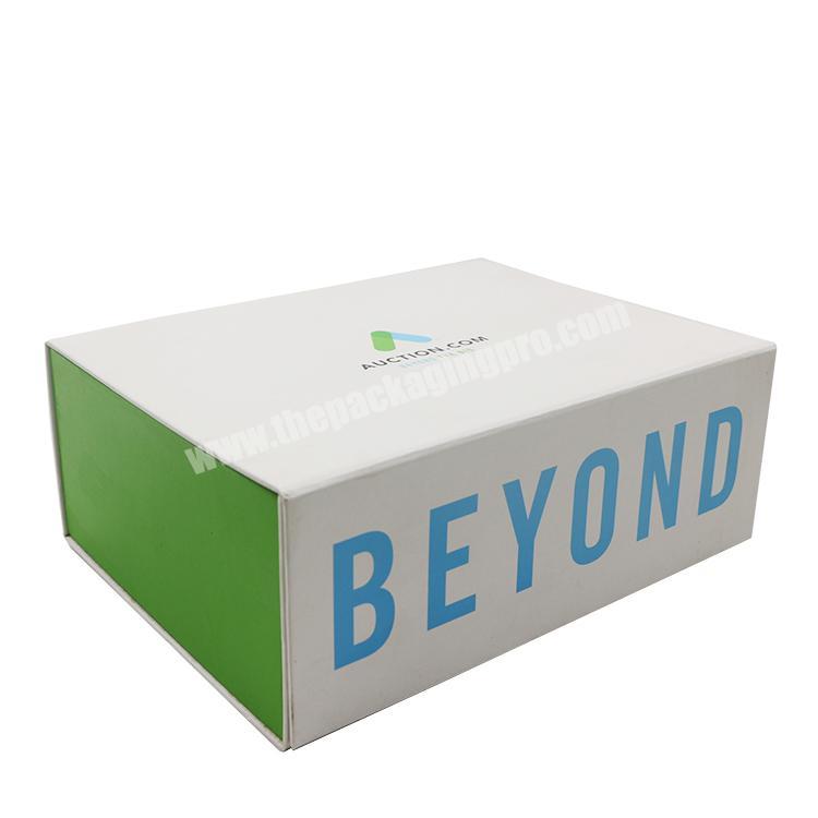 Luxury Sample  Paper  Box White Gift Box Packaging Clothing Paper Box