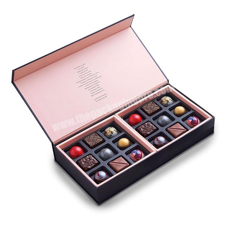Luxury chinese new year gift packaging box personalised Sweets Gift Packaging Boxes Cardboard Candy Chocolate Box