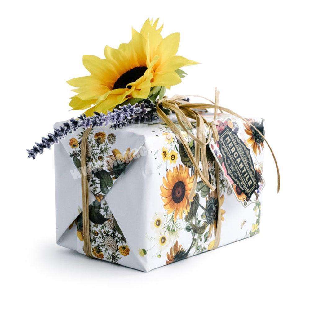 Luxury custom paper gift box set mothers day perfume packaging gift box cosmetics lipstick soap rose sweet gift box