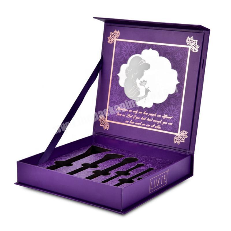 Makeup brush set gift box gift beauty makeup tool eye shadow brush packaging printing