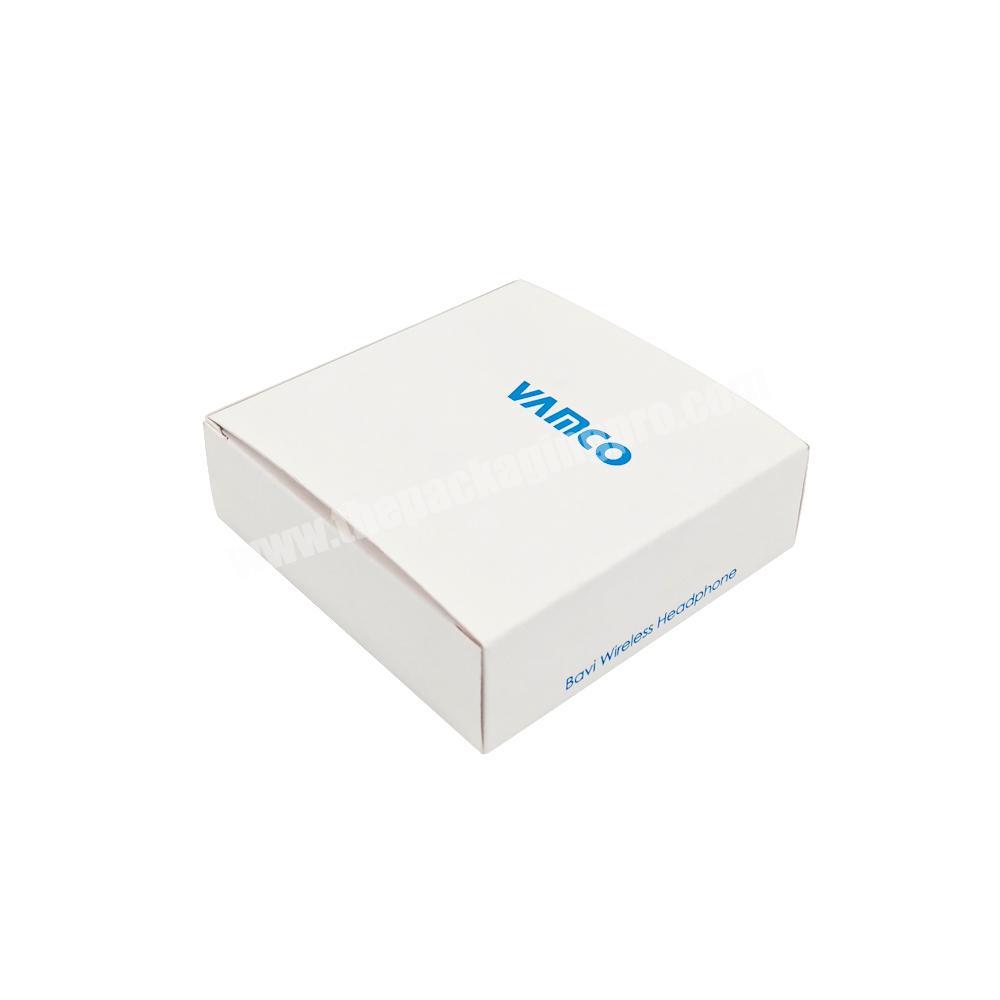 Manufactory Wholesale packaging boxes white custom design for food