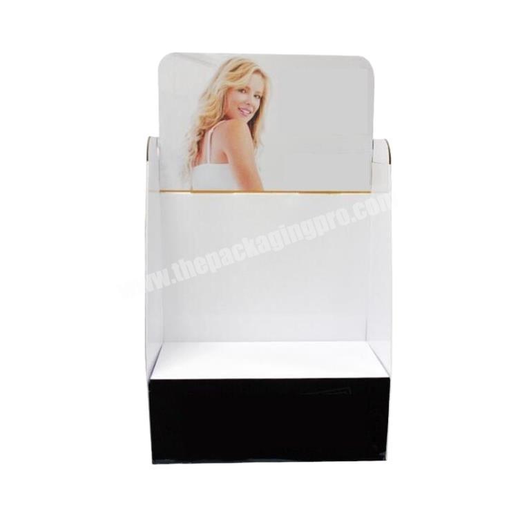 Manufacture new design factory wholesale counter large packaging display box storage custom display box
