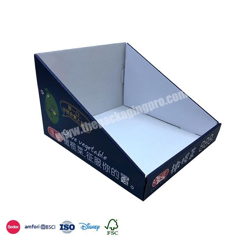 Manufacturer Supplier Foldable is a simple single-layer large-capacity design acrylic food display box