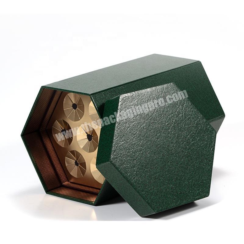 Manufacturer production chocolate packing box design custom foldable chocolate gif box