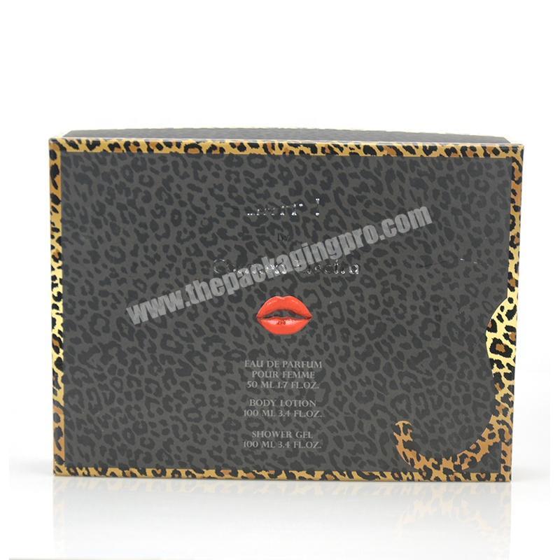 Manufacturer production cosmetic brush paper box design custom imitation leather cosmetics makeup box