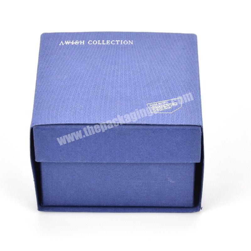 Manufacturer production printing paper box design custom jewelry paper box gift set packaging