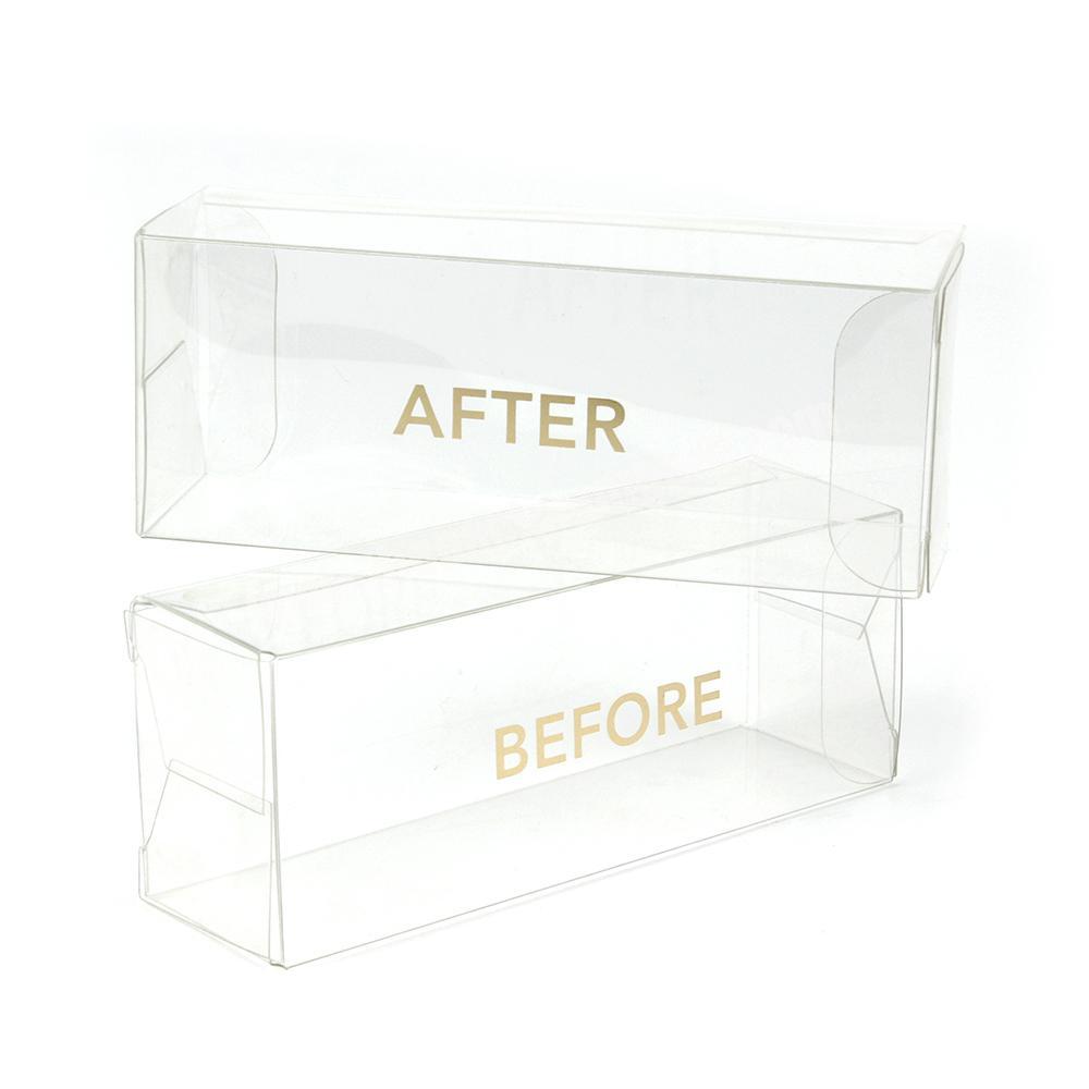 Mini MOQ Clear Plastic PVC Packaging Boxes High Transparent PET Plastic Retail Packaging Box