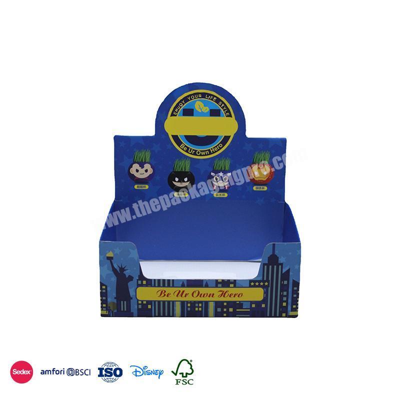 Most Selling Products Custom Cartoon pattern embellishment can be used as folding box display box toy
