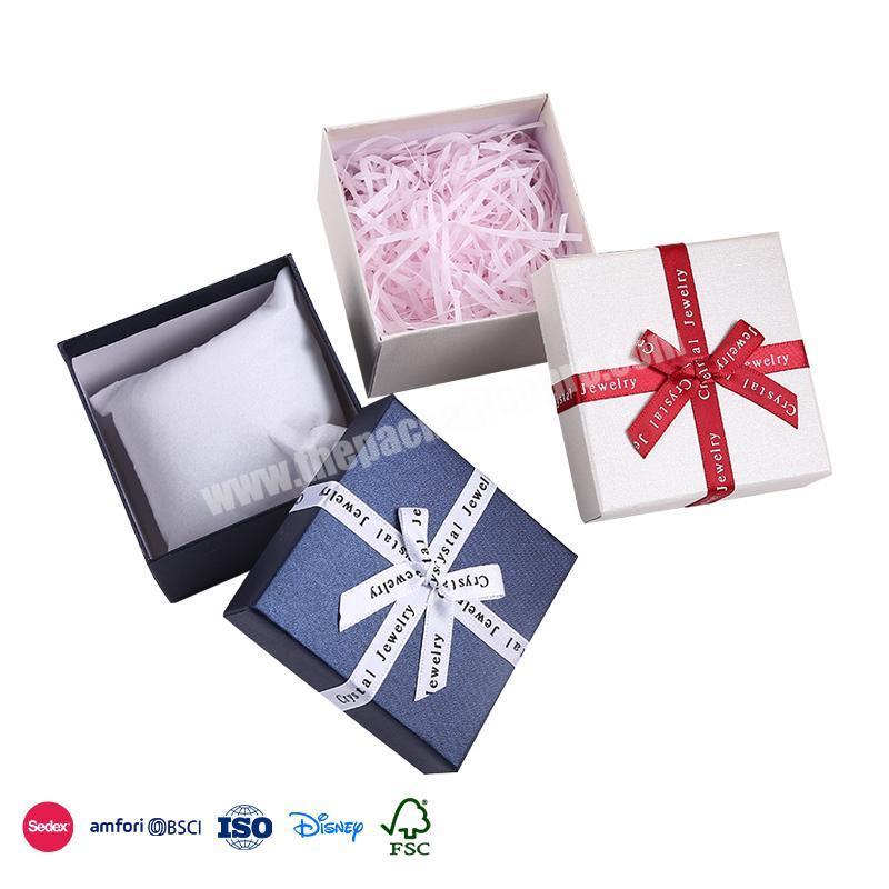 New And Original Integrate Circuit Square Tape Letter Ribbon Embellishment with Pillow Cushion watch box