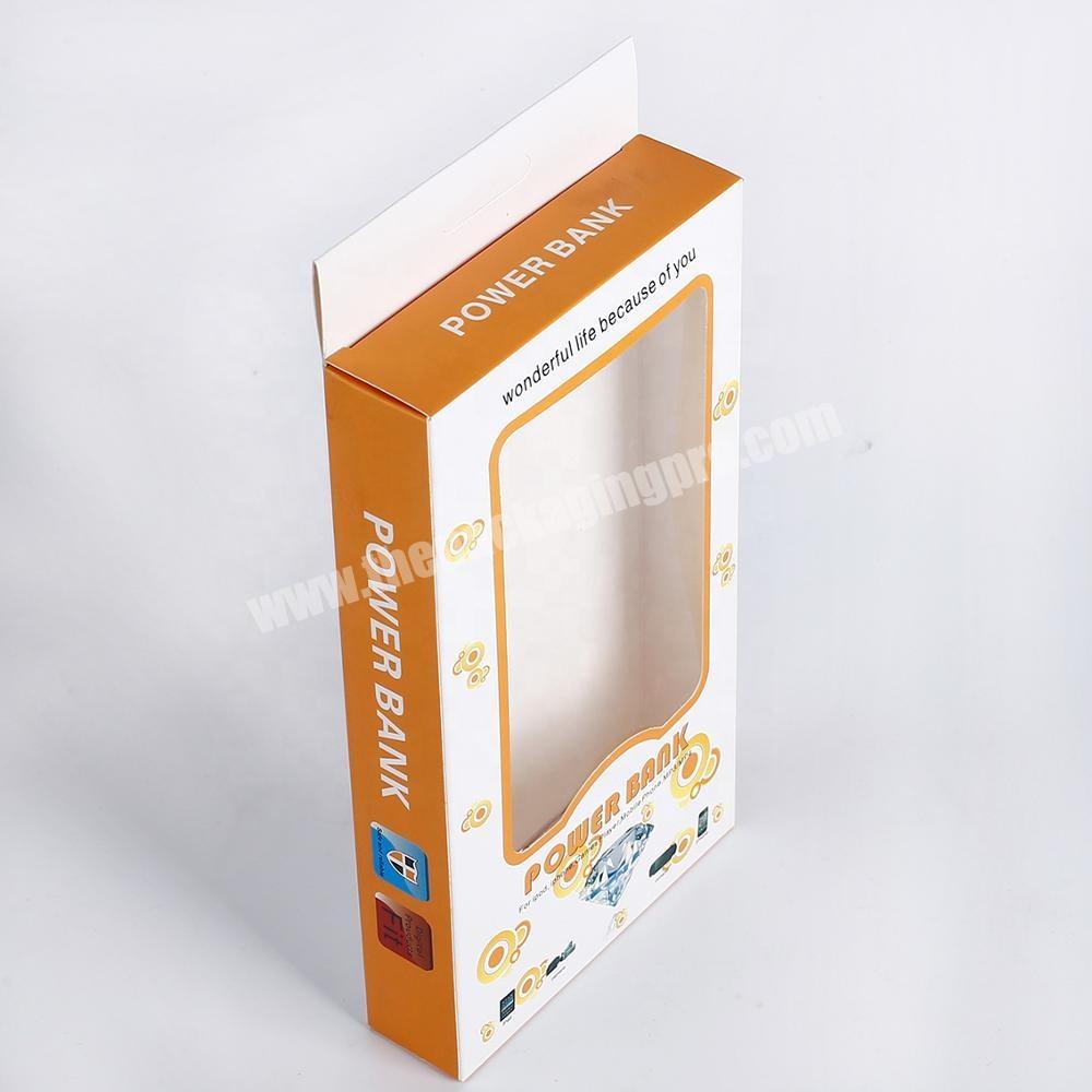 New Customized cardboard luxury gift packaging foldable paper box for power bank  keyring lantern box
