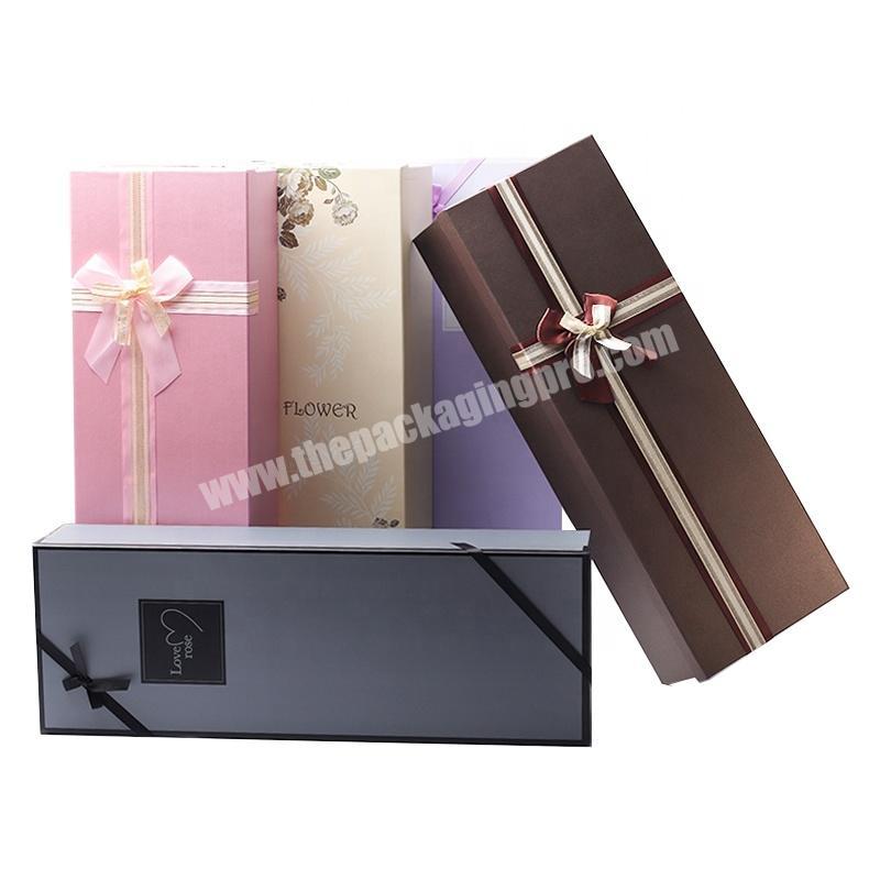 New Elegant Soap Flower Valentine's Day Home Decoration Gift Box Packing Beautiful Rose Flower Bouquet