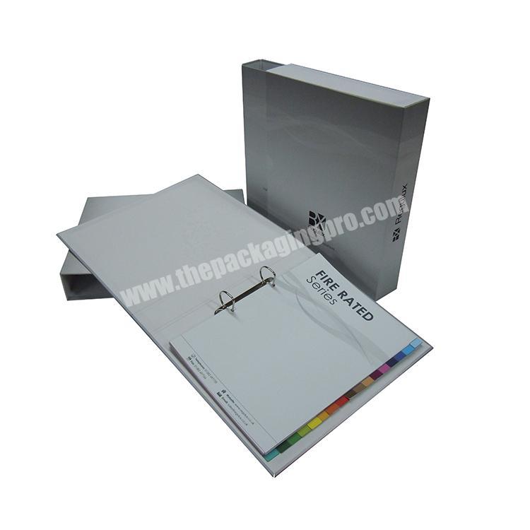 New Handmade Paper A4 File Folder And Slipcase Binder